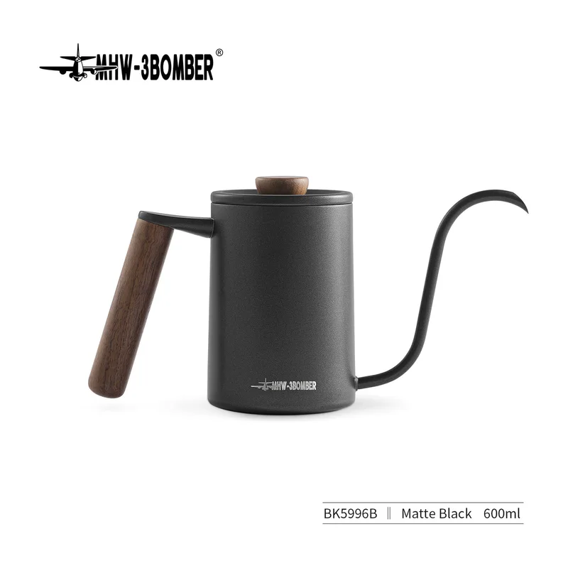 Planet pour-over kettle 600 ml — matte black
