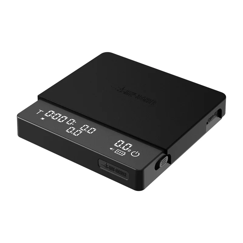 Cube coffee scale 2.0 — black