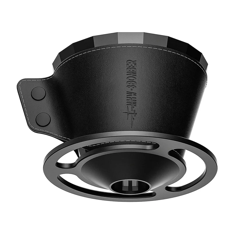 Meteorite dripper — obsidian black