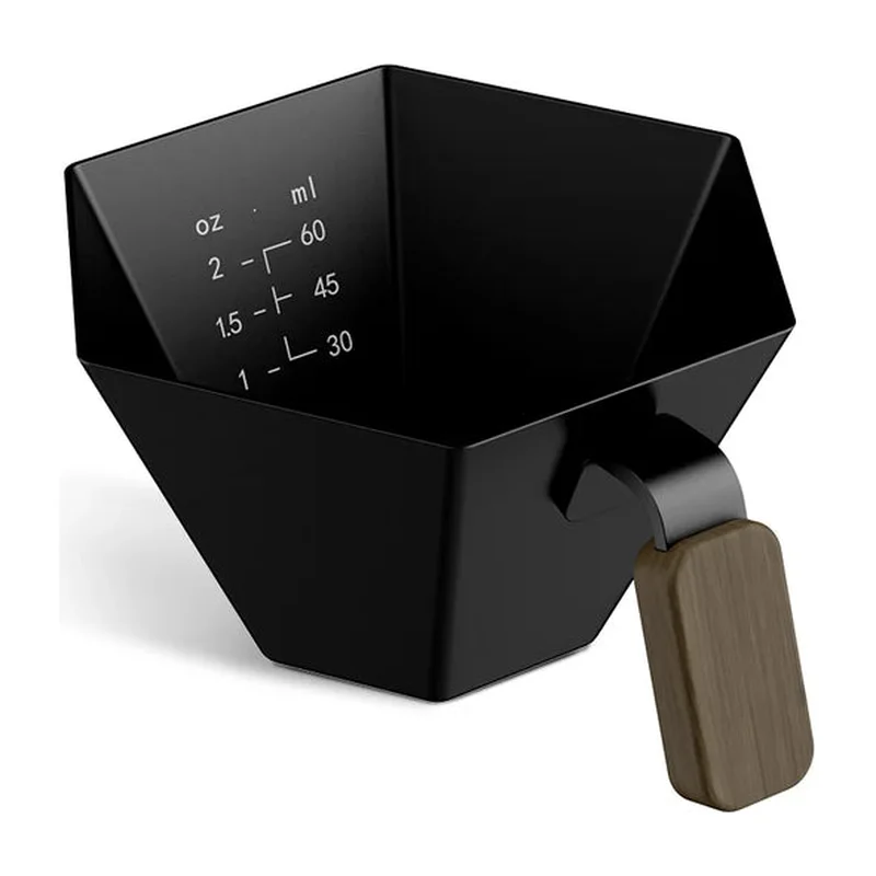 Prism measuring cup 100 ml — black