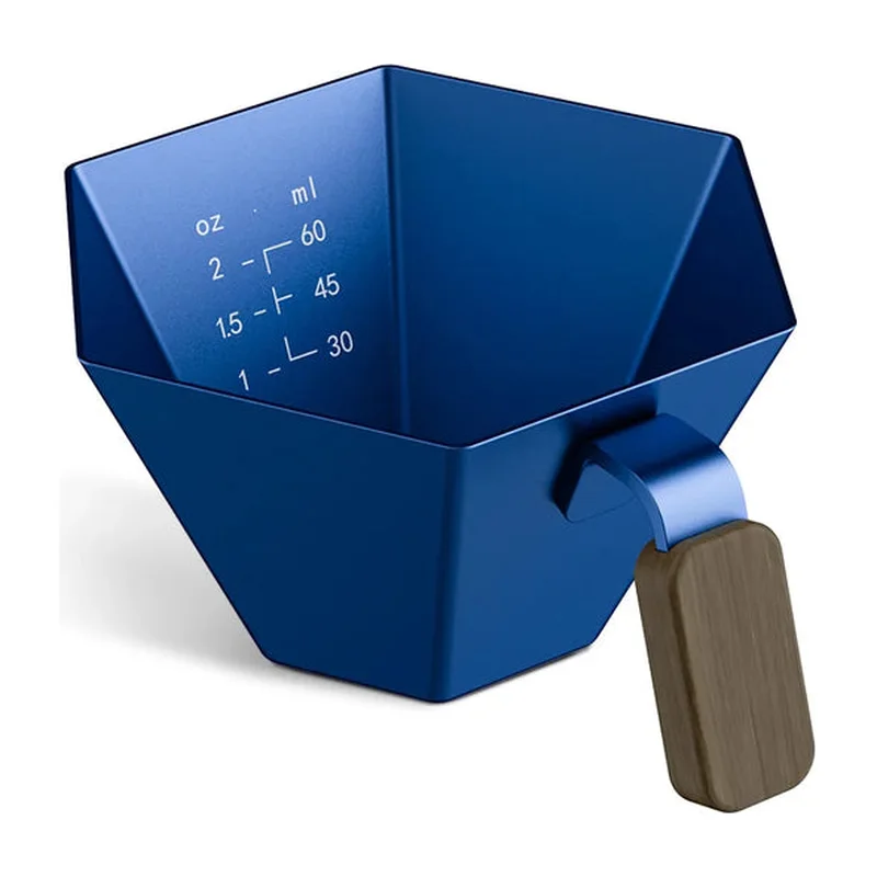 Prism measuring cup 100 ml — blue