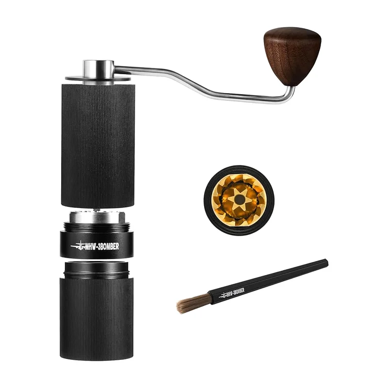 Racing M1 hand grinder — titanium burrs