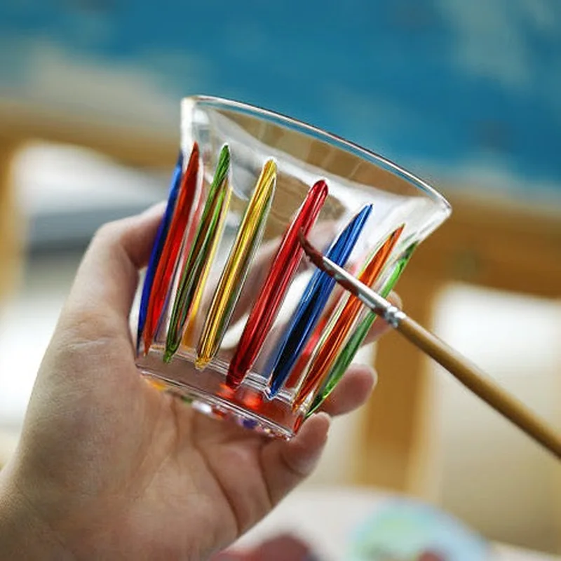 Wright glass 200 ml — hand-painted