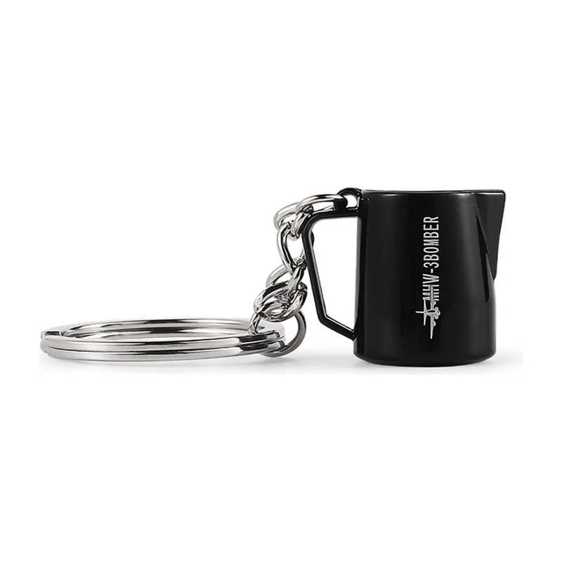 Milk pitcher key chain